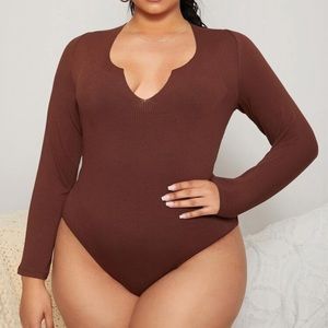 Shein ribbed bodysuit 1XL brand new never Used